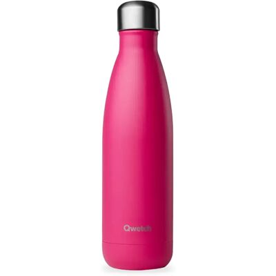 Bouteille isotherme matt Qwetch Originals Rose 500 ml Unisex - Publicité Bouteille isotherme matt Qwetch Originals Rose 500 ml Unisex - Publicité