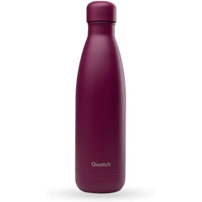 Bouteille isotherme all matt Qwetch Originals Violet 500 ml Unisex - Publicité Bouteille isotherme all matt Qwetch Originals Violet 500 ml Unisex - Publicité