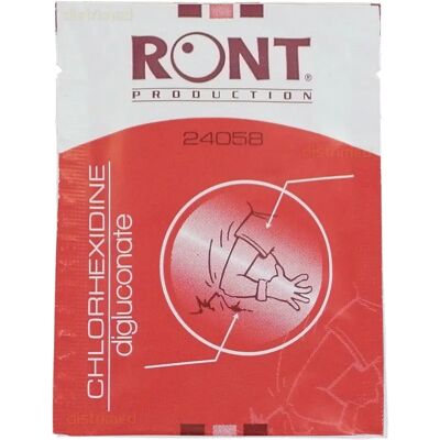 Serviettes Chlorhexidine Sporti (x10) Blanc TU Unisex - Publicité Serviettes Chlorhexidine Sporti (x10) Blanc TU Unisex - Publicité