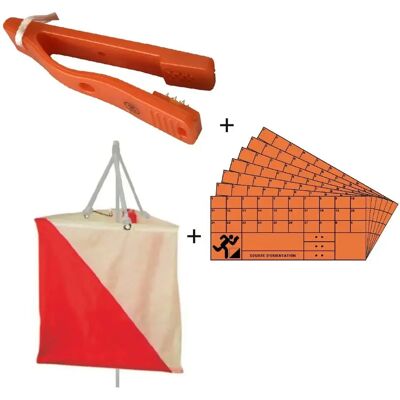 SEA Kit course d'orientation Orange TU Unisex - Publicité SEA Kit course d'orientation Orange TU Unisex - Publicité
