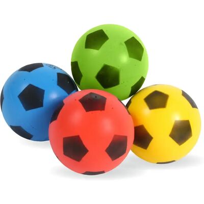 SEA Ballons en mousse 12 cm Sporti France (x4) Multicolore TU Unisex - Publicité SEA Ballons en mousse 12 cm Sporti France (x4) Multicolore TU Unisex - Publicité