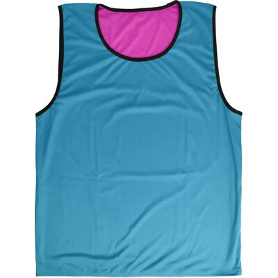 Sporti Chasubles rugby réversibles Bleu M/L Unisex - Publicité Sporti Chasubles rugby réversibles Bleu M/L Unisex - Publicité