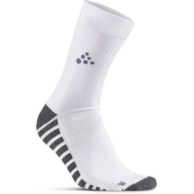 Chaussettes mi-longues antidérapantes Craft Progress Blanc 28/30 Unisex - Publicité Chaussettes mi-longues antidérapantes Craft Progress Blanc 28/30 Unisex - Publicité