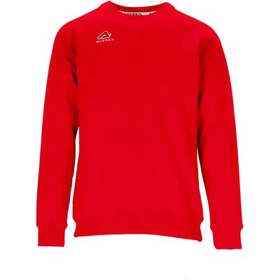 Sweatshirt col rond Acerbis Easy Rouge 4XS Unisex - Publicité Sweatshirt col rond Acerbis Easy Rouge 4XS Unisex - Publicité