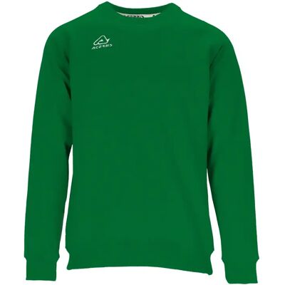 Sweatshirt col rond Acerbis Easy Vert 3XS Unisex - Publicité Sweatshirt col rond Acerbis Easy Vert 3XS Unisex - Publicité