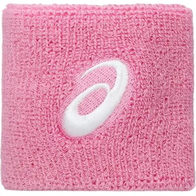 Serre-poignet Asics (x2) Rose TU Unisex - Publicité Serre-poignet Asics (x2) Rose TU Unisex - Publicité
