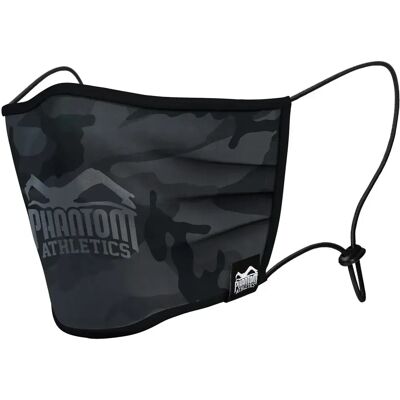 Masque facial Phantom Athletics Tactic Noir S/M Unisex - Publicité Masque facial Phantom Athletics Tactic Noir S/M Unisex - Publicité