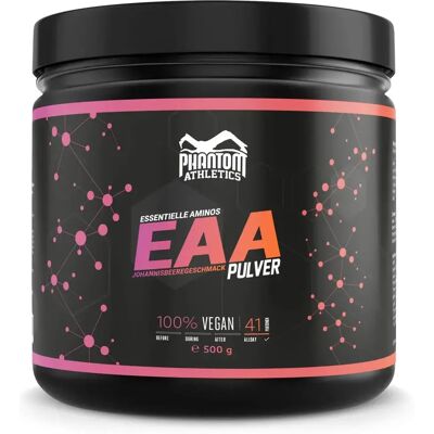 Acides aminés Phantom Athletics EAA - Schwarze Johannisbeere Noir TU Unisex - Publicité Acides aminés Phantom Athletics EAA - Schwarze Johannisbeere Noir TU Unisex - Publicité
