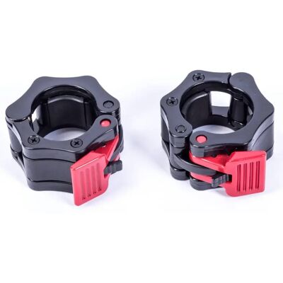 Pure 2improve Lot de 2 stops disque haltère Pure2Improve Noir 50 mm Unisex - Publicité Pure 2improve Lot de 2 stops disque haltère Pure2Improve Noir 50 mm Unisex - Publicité