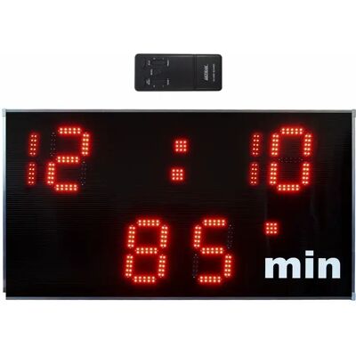 SPORTI FRANCE Derby - Panneau de Minuteur Numérique - Score 0-19, 99 Min - Publicité SPORTI FRANCE Derby - Panneau de Minuteur Numérique - Score 0-19, 99 Min - Publicité