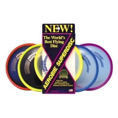 Disque à lancer Sporti Superdisc Aerobie Bleu TU Unisex - Publicité Disque à lancer Sporti Superdisc Aerobie Bleu TU Unisex - Publicité