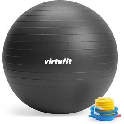 Ballon de yoga VirtuFit Noir 45 cm Unisex - Publicité Ballon de yoga VirtuFit Noir 45 cm Unisex - Publicité