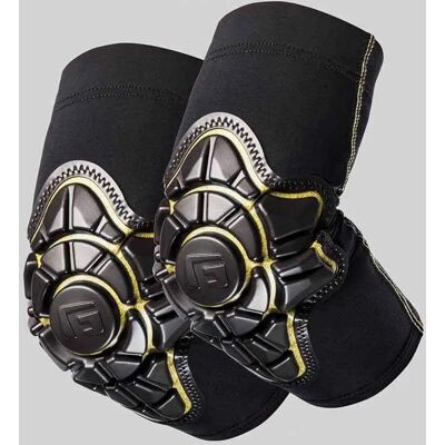 Coudières G-Form Pro-X Noir/Jaune Noir XS Unisex - Publicité Coudières G-Form Pro-X Noir/Jaune Noir XS Unisex - Publicité