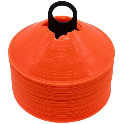 Cône d'entraînement de soucoupe Precision (x50) Orange 200 mm Unisex - Publicité Cône d'entraînement de soucoupe Precision (x50) Orange 200 mm Unisex - Publicité