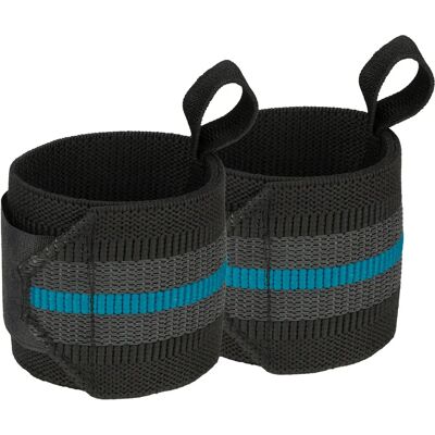 Bandes de poignet Avento Noir 37x9,5 cm Unisex - Publicité Bandes de poignet Avento Noir 37x9,5 cm Unisex - Publicité