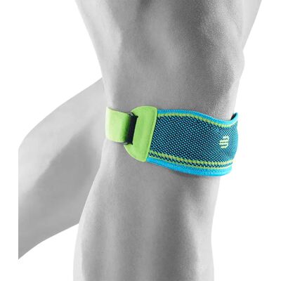 Bande de genou Bauerfeind Sports Bleu L Unisex - Publicité Bande de genou Bauerfeind Sports Bleu L Unisex - Publicité