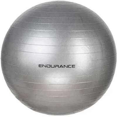 Gym ball Endurance Argenté 55 cm Unisex - Publicité Gym ball Endurance Argenté 55 cm Unisex - Publicité