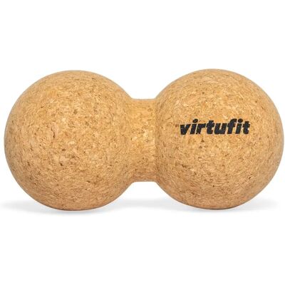 Balle de massage en liège VirtuFit Premium Marron 16x8x8 cm Unisex - Publicité Balle de massage en liège VirtuFit Premium Marron 16x8x8 cm Unisex - Publicité