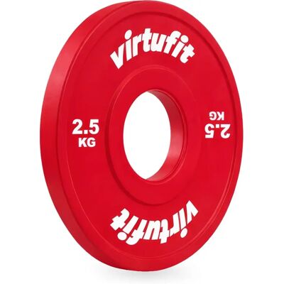Disque de musculation fractionné VirtuFit Rouge 2,5 kg Unisex - Publicité Disque de musculation fractionné VirtuFit Rouge 2,5 kg Unisex - Publicité