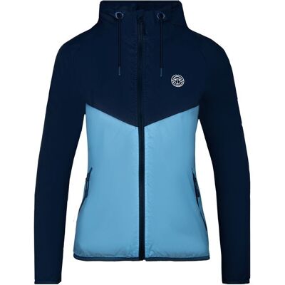 Veste imperméable femme Bidi Badu Zohra Tech Bleu XS Female - Publicité Veste imperméable femme Bidi Badu Zohra Tech Bleu XS Female - Publicité