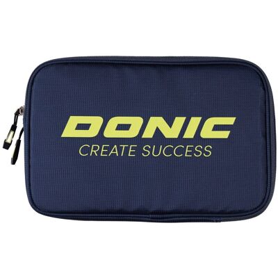 Housse de raquette tennis de table double Donic Faze Bleu TU Unisex - Publicité Housse de raquette tennis de table double Donic Faze Bleu TU Unisex - Publicité