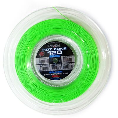 Cordage de squash Karakal Hot Zone 120 Vert 220 m x 1,2 mm Unisex - Publicité Cordage de squash Karakal Hot Zone 120 Vert 220 m x 1,2 mm Unisex - Publicité