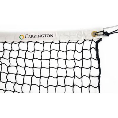 Filet de tennis Carrington terre battue Noir 3 mm Unisex - Publicité Filet de tennis Carrington terre battue Noir 3 mm Unisex - Publicité