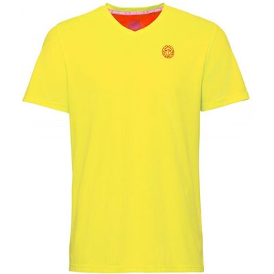 Bidi Badu Ted Tech T-Shirt Jaune Neon/Rouge - Publicité Bidi Badu Ted Tech T-Shirt Jaune Neon/Rouge - Publicité