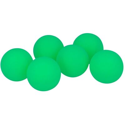 Balle de tennis de table sunflex (x6) Vert 40 mm Unisex - Publicité Balle de tennis de table sunflex (x6) Vert 40 mm Unisex - Publicité