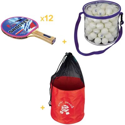 Pack Collectivités Sporti Shooter Rouge TU Unisex - Publicité Pack Collectivités Sporti Shooter Rouge TU Unisex - Publicité