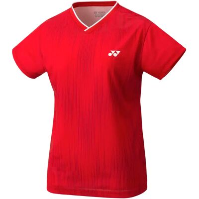 T-shirt col rond femme Yonex Rouge XS Female - Publicité T-shirt col rond femme Yonex Rouge XS Female - Publicité