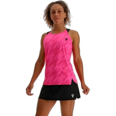Top Multicolore MACRON - Vêtements de padel - Publicité Top Multicolore MACRON - Vêtements de padel - Publicité