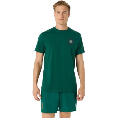 T-shirt Asics Court Graphic Vert S Male - Publicité T-shirt Asics Court Graphic Vert S Male - Publicité