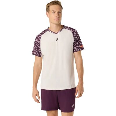 T-shirt Asics Court Beige L Male - Publicité T-shirt Asics Court Beige L Male - Publicité