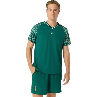 T-shirt Asics Court Vert S Male - Publicité T-shirt Asics Court Vert S Male - Publicité