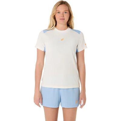 T-shirt femme Asics Blanc XL Female - Publicité T-shirt femme Asics Blanc XL Female - Publicité