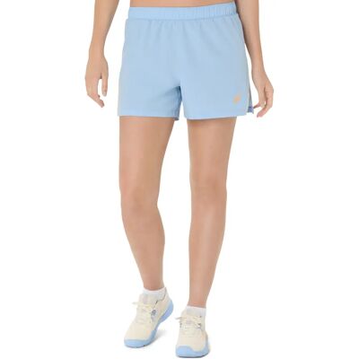 Short 2 en 1 femme Asics Court Bleu S Female - Publicité Short 2 en 1 femme Asics Court Bleu S Female - Publicité