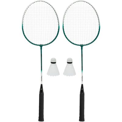Raquette de badminton en acier Avento Power Speed Gris TU Unisex - Publicité Raquette de badminton en acier Avento Power Speed Gris TU Unisex - Publicité