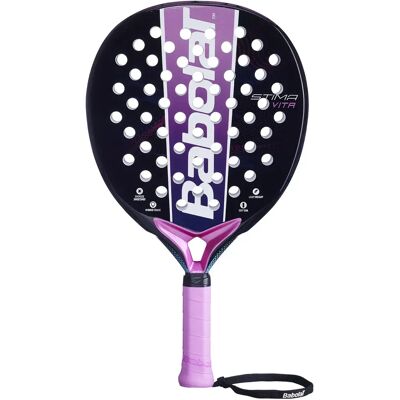Raquette de padel femme Babolat Stima Vita Violet TU Female - Publicité Raquette de padel femme Babolat Stima Vita Violet TU Female - Publicité