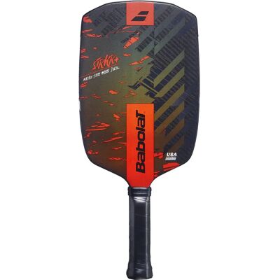 Raquette de pickleball Babolat STRKR + Noir TU Unisex - Publicité Raquette de pickleball Babolat STRKR + Noir TU Unisex - Publicité