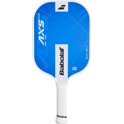 Raquette de pickleball Babolat AXS Bleu TU Unisex - Publicité Raquette de pickleball Babolat AXS Bleu TU Unisex - Publicité