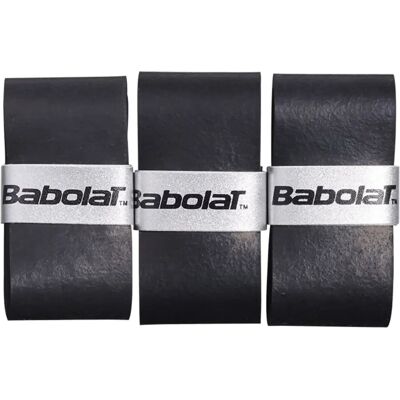 Surgrip de tennis Babolat VS Original (x3) Noir TU Unisex - Publicité Surgrip de tennis Babolat VS Original (x3) Noir TU Unisex - Publicité
