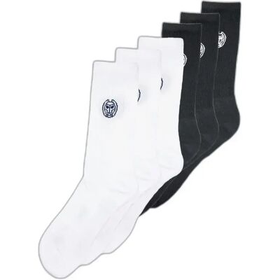 Paires de chaussettes Bidi Badu Don Carlito Crew Move (x6) Noir 43/46 Unisex - Publicité Paires de chaussettes Bidi Badu Don Carlito Crew Move (x6) Noir 43/46 Unisex - Publicité