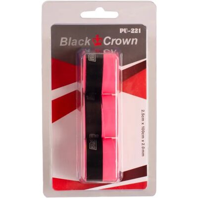 Surgrip de padel Black Crown (x3) Rose TU Unisex - Publicité Surgrip de padel Black Crown (x3) Rose TU Unisex - Publicité