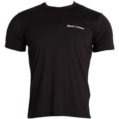 T-shirt Black Crown Inca Noir L Unisex - Publicité T-shirt Black Crown Inca Noir L Unisex - Publicité