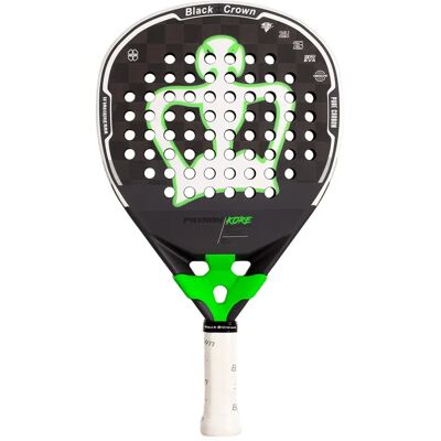 Raquette de padel Black Crown Patron Kore Noir TU Unisex - Publicité Raquette de padel Black Crown Patron Kore Noir TU Unisex - Publicité