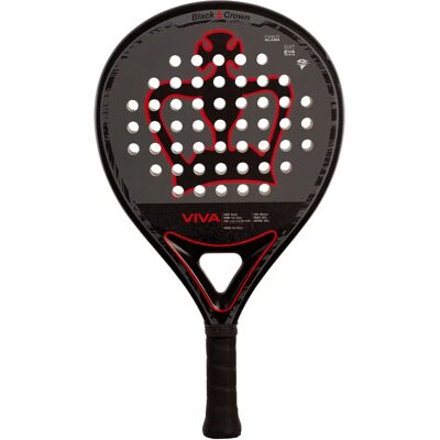 Raquette de padel Black Crown Viva Noir TU Unisex - Publicité Raquette de padel Black Crown Viva Noir TU Unisex - Publicité