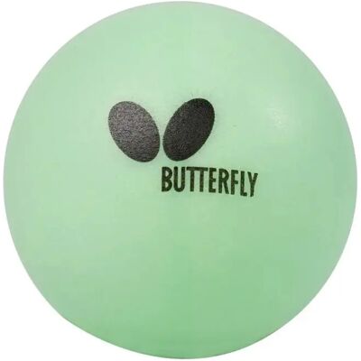 Balle de tennis de table lumineuses Butterfly (x3) Vert 40 mm Unisex - Publicité Balle de tennis de table lumineuses Butterfly (x3) Vert 40 mm Unisex - Publicité