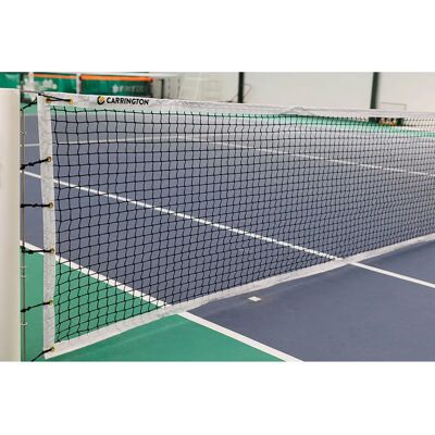 Filet de tennis Carrington Tournoi Noir 4,5 mm Unisex - Publicité Filet de tennis Carrington Tournoi Noir 4,5 mm Unisex - Publicité