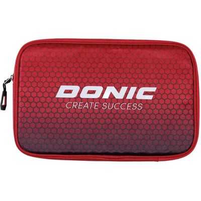 Housse de raquette tennis de table simple Donic Pax Rouge TU Unisex - Publicité Housse de raquette tennis de table simple Donic Pax Rouge TU Unisex - Publicité